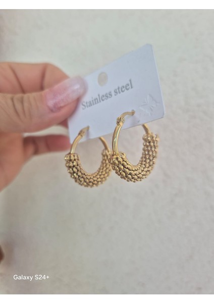 Çelik Halka Küpe Modelleri Tarz ve Spor Model fiyatları