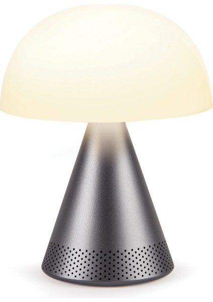Mina Gri Büyük Boy LED Lamba ve Bluetooth Hoparlör fiyatları