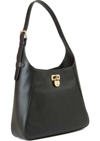 Siyah Kadın Deri Çanta modelleri