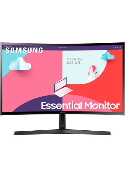 Freesync 27" Full-Hd 4ms 75Hz Kavisli Essential Monitör LS27C366EAUXUF