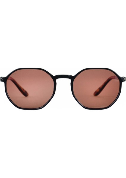 Santorini Black Amber Unisex Güneş Gözlüğü