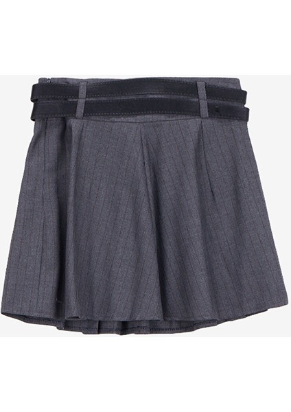 Antrasit Kadın Pilise Etek PBF5WL-ETK5106 fiyatları