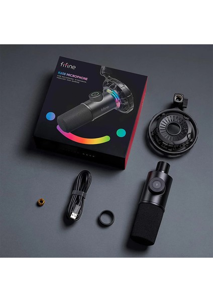 K658 USB Rgb Dinamik Mikrofon fırsatları