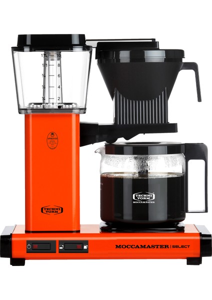 Kbg Select Cam Potlu Turuncu Filtre Kahve Makinesi fiyatları