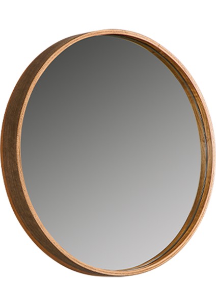 Tepsi Ceviz Ayna 45 cm