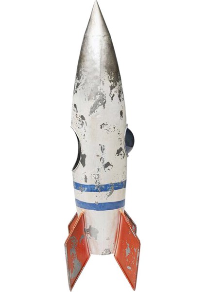 Deco Figurine Robot Rocket Dekoratif Obje