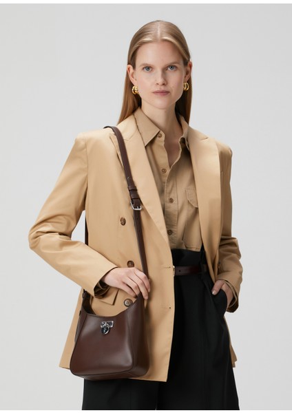 Koyu Kahverengi Kadın Deri Çanta fiyatları