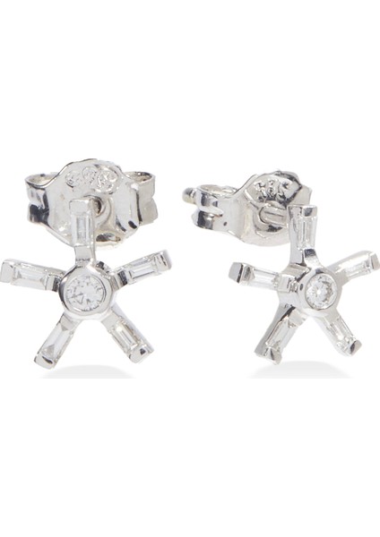 Pırlanta Detaylı Kadın Altın Küpe fiyatları