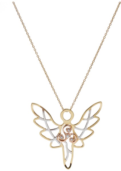 Pırlanta Detaylı Kadın Altın Kolye fiyatları