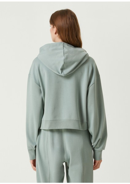 Yeşil Kapüşonlu Sweatshirt indirimleri