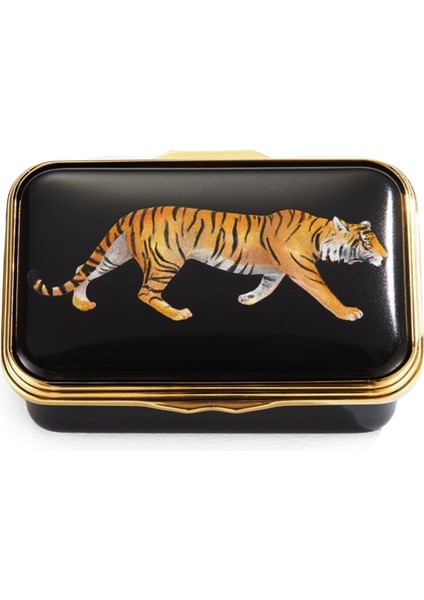 Mw Tiger Siyah Dekoratif Kutu