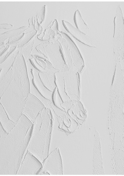 Kabartma Kanvas Tablo 100 x 100 cm modelleri