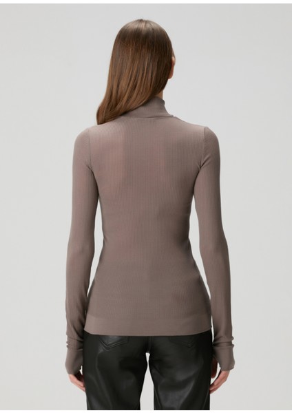 Açık Lila Yün Kazak fırsatları