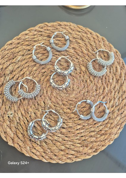 Çelik Halka Küpe Modelleri Tarz ve Spor Model modelleri