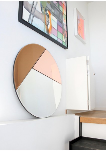 Nouveau 70 Çok Renkli Cam Ayna fiyatları