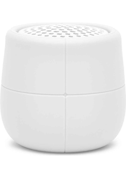Mino x Beyaz Suya Dayanıklı Bluetooth Hoparlör