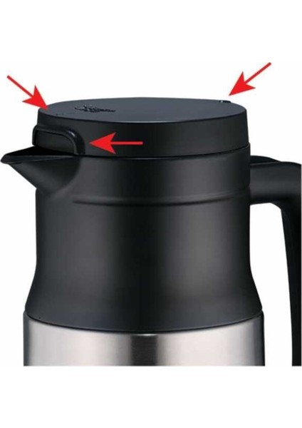 SH-MAE10 Vakumlu Krema ve Süt Ürünleri Servis Termosu 1 Lt fırsatları