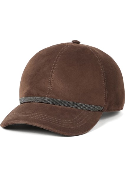 Koyu Kahverengi Kadın Süet Şapka