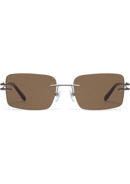 Ginger 6862 2 Kahverengi Metal Unisex Güneş Gözlüğü