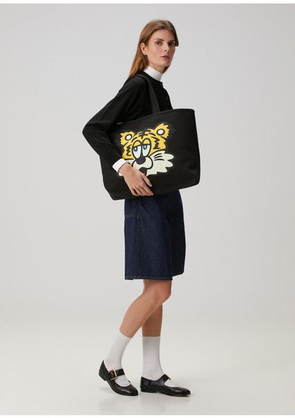 Siyah Kadın Alışveriş Çantası fiyatları