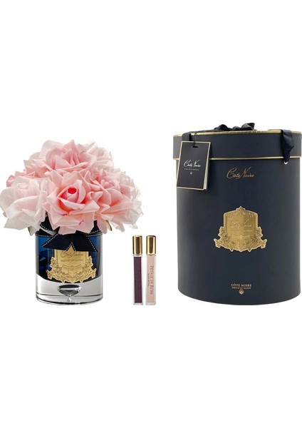 Lüks Büyük Buket Karışık Pembe Güllü Oda Kokusu