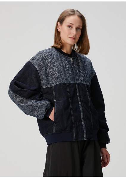 Lacivert Denim Ceket modelleri