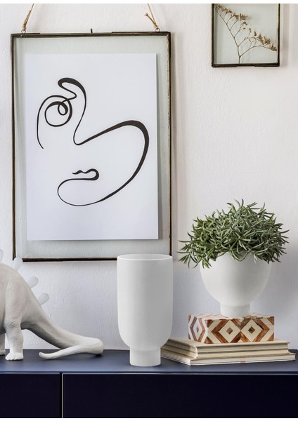 Pure Beyaz Dekoratif Seramik Vazo fiyatları