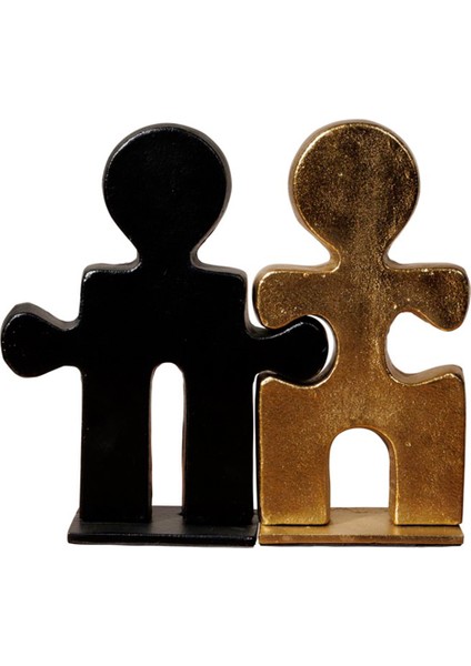 Puzzle Couple Dekoratif Obje