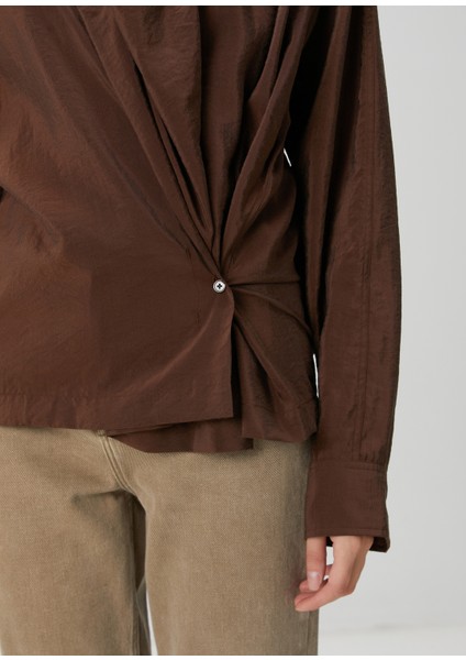 Bordo Ipek Gömlek indirimleri