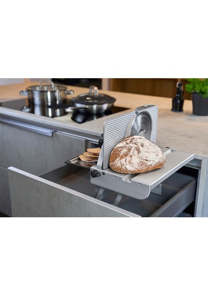 Aes 62 Sr H Ankastre Raylı Sistem Çekmece Içi Elektrikli Salam Sosis Gıda Dilimleyici fiyatları