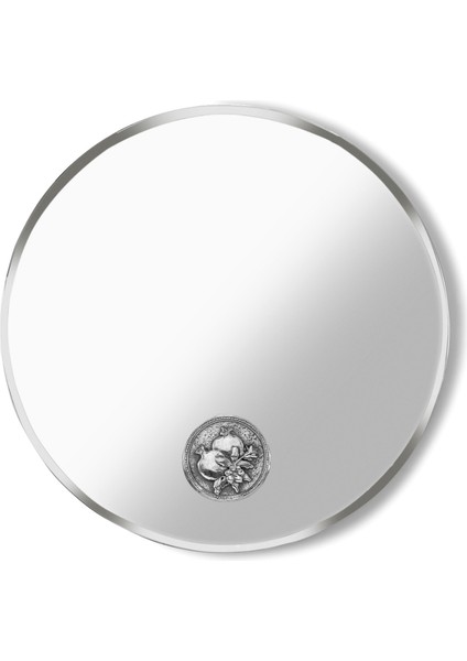 Nar Gümüş Kaplama Dekoratif Tabak