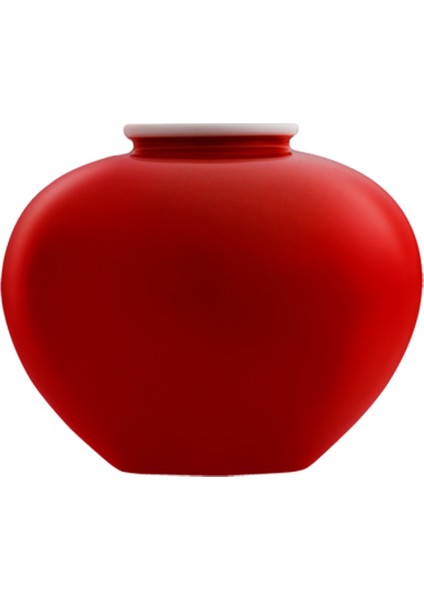 Möller Porselen Kırmızı Vazo