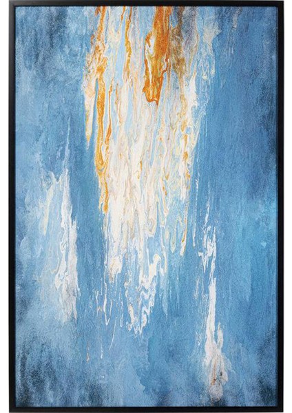 Artistas Blue Çerçeveli Tablo 120 x 180CM