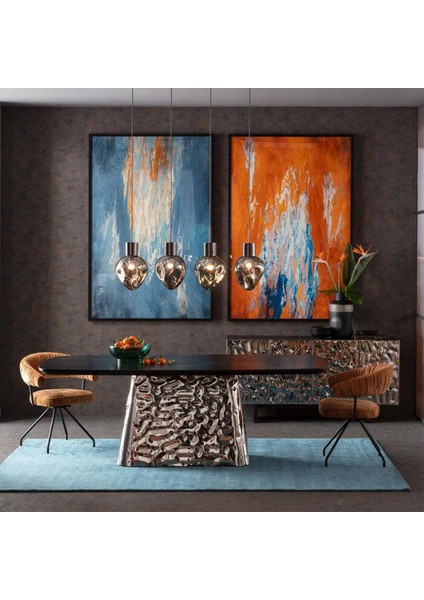 Artistas Blue Çerçeveli Tablo 120 x 180CM fırsatları