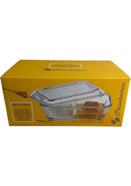 Frigo Studio Kapaklı Bölmeli Saklama Kabı 480 cc