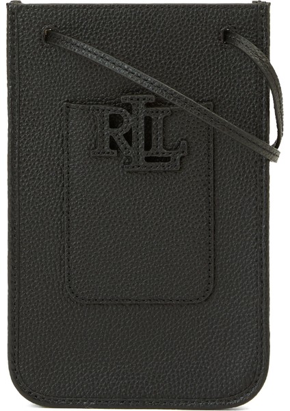 Siyah Kadın Deri Çapraz Çanta