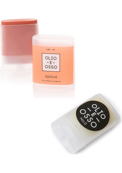Apricot - Clear Multi Stick Ruj Allık Far Bir Arada 2'li Set