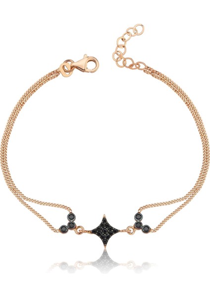 Karo 14 Ayar Altın Kadın Bileklik