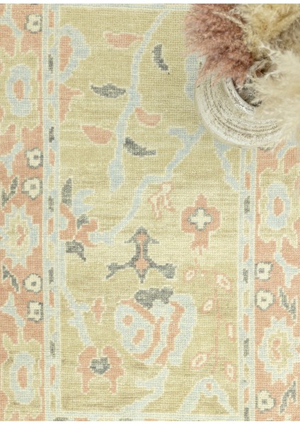 Pravin Pastel El Dokuma Yün Halı 94 x 150 cm modelleri