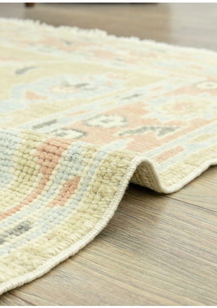 Pravin Pastel El Dokuma Yün Halı 94 x 150 cm indirimleri