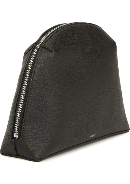 Siyah Medium Kadın Deri El Portföyü modelleri