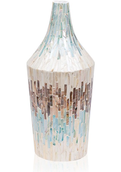 Renkli Sedef Vazo 51 cm