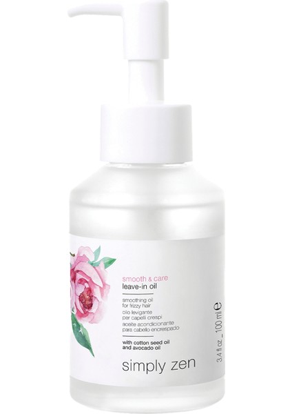 Smooth And Care Leave In Pürüzsüzleştirici Saç Yağı 100 ml