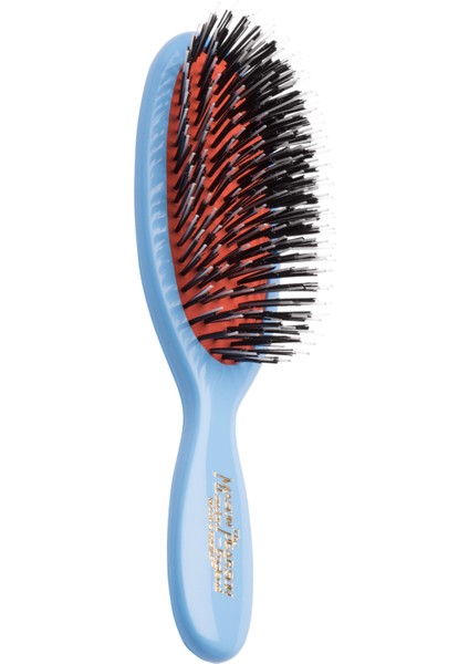 Pocket Bristle Nylon Bn4 Blue Saç Fırçası