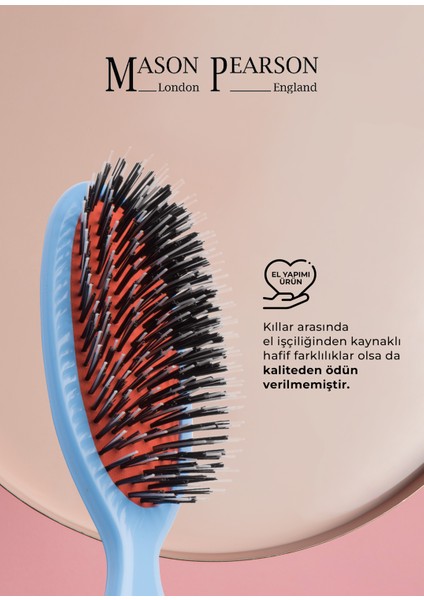 Pocket Bristle Nylon Bn4 Blue Saç Fırçası fiyatları