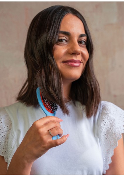 Pocket Bristle Nylon Bn4 Blue Saç Fırçası fırsatları