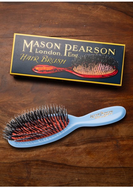 Pocket Bristle Nylon Bn4 Blue Saç Fırçası