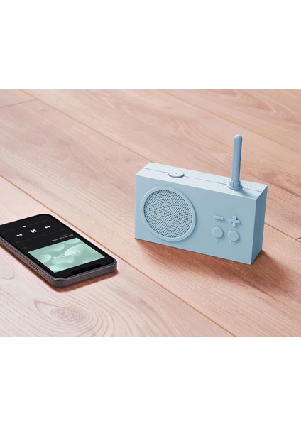 Tykho 3 Açık Mavi Radyo ve Bluetooth Hoparlör indirimleri