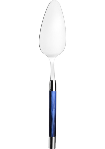 Conty Koyu Mavi Sedef Çelik Servislik Spatula
