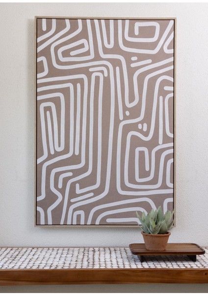 Bohem Kanvas Tablo 80 x 120 cm fiyatları